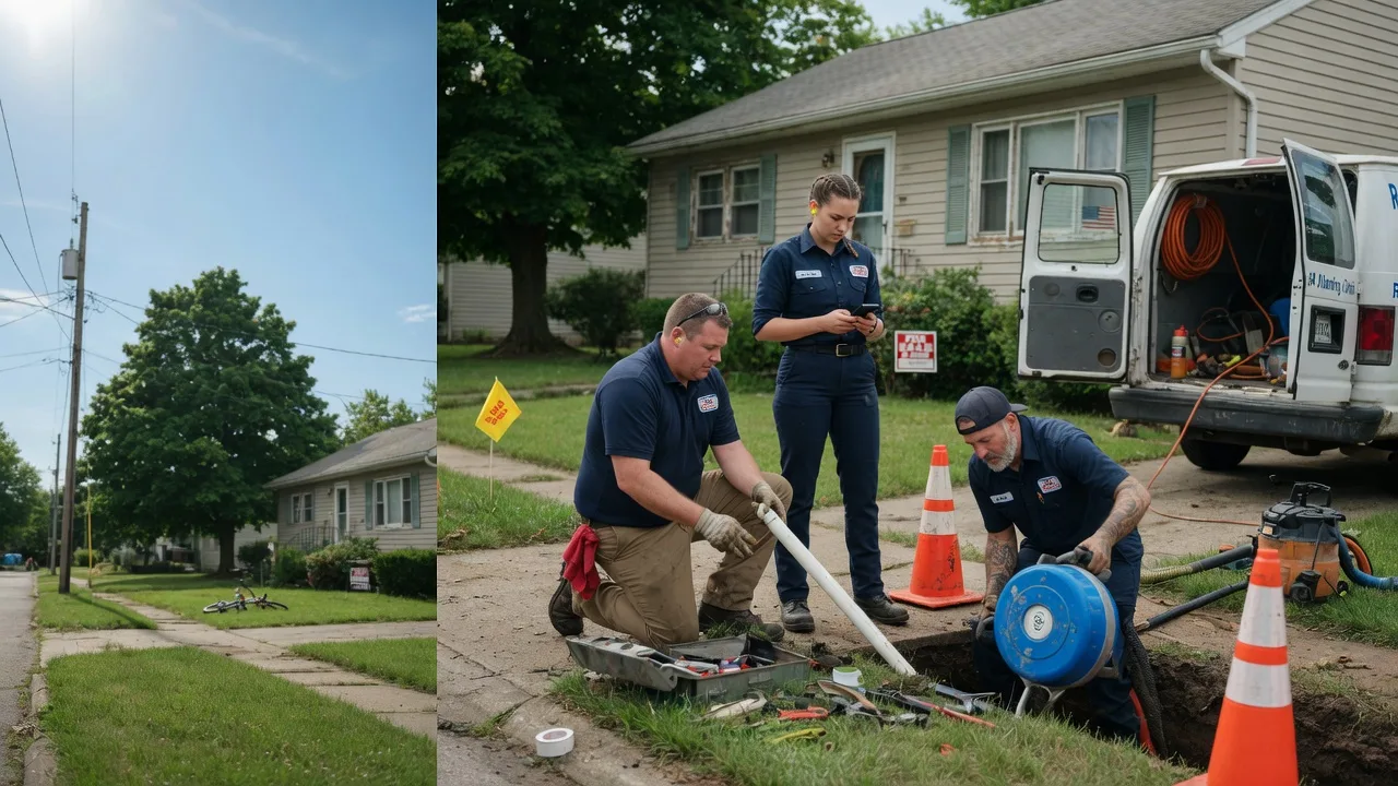 Sewer Line Repair in West Frankfort, IL near me